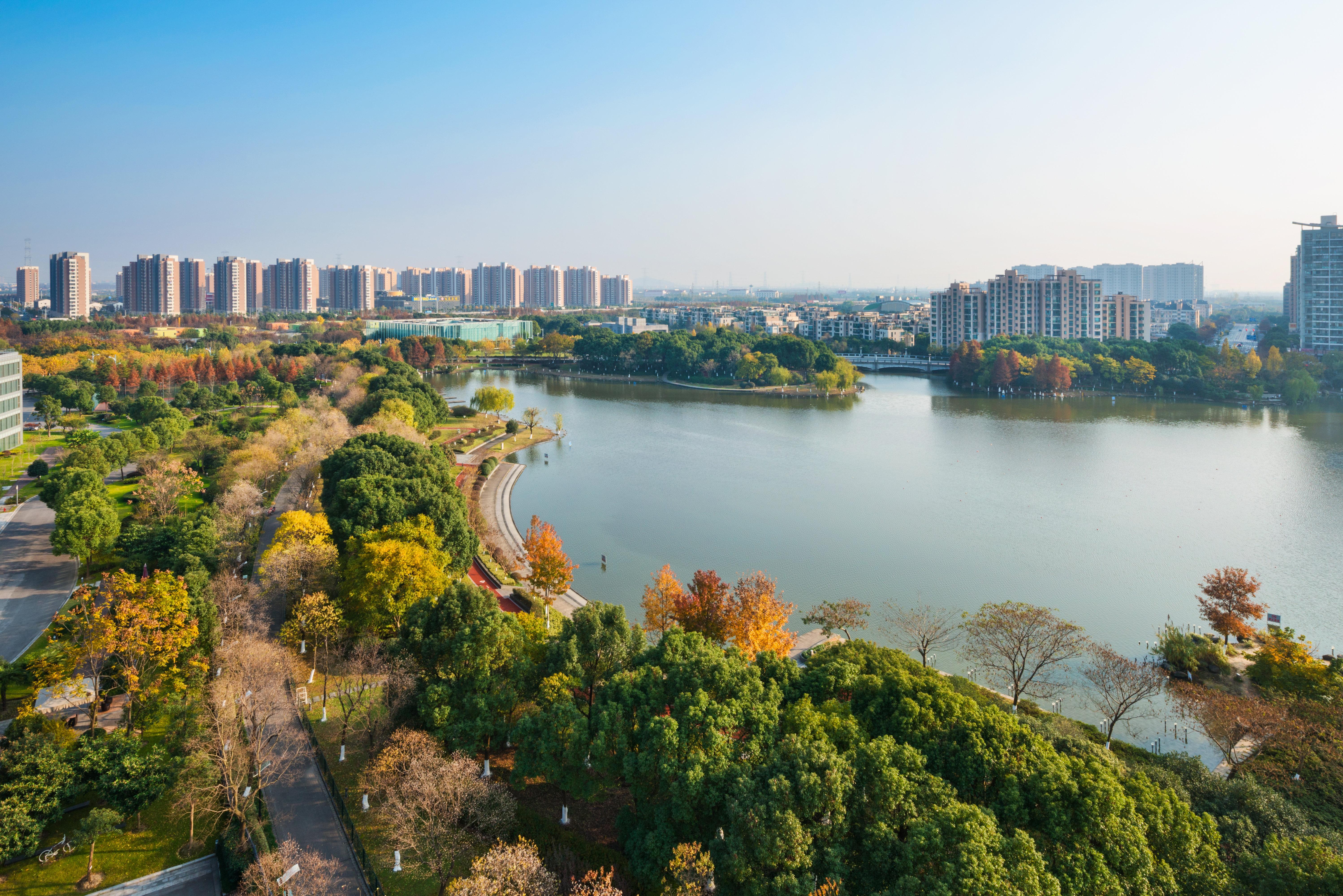 Crowne Plaza Shanghai Xiayang Lake By Ihg Qingpu Екстериор снимка